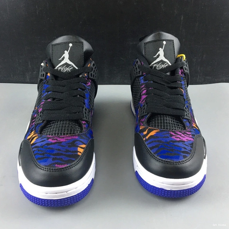 BQ9043-005 4 Rush - Black (GS) Violet Retro Jordan 1102